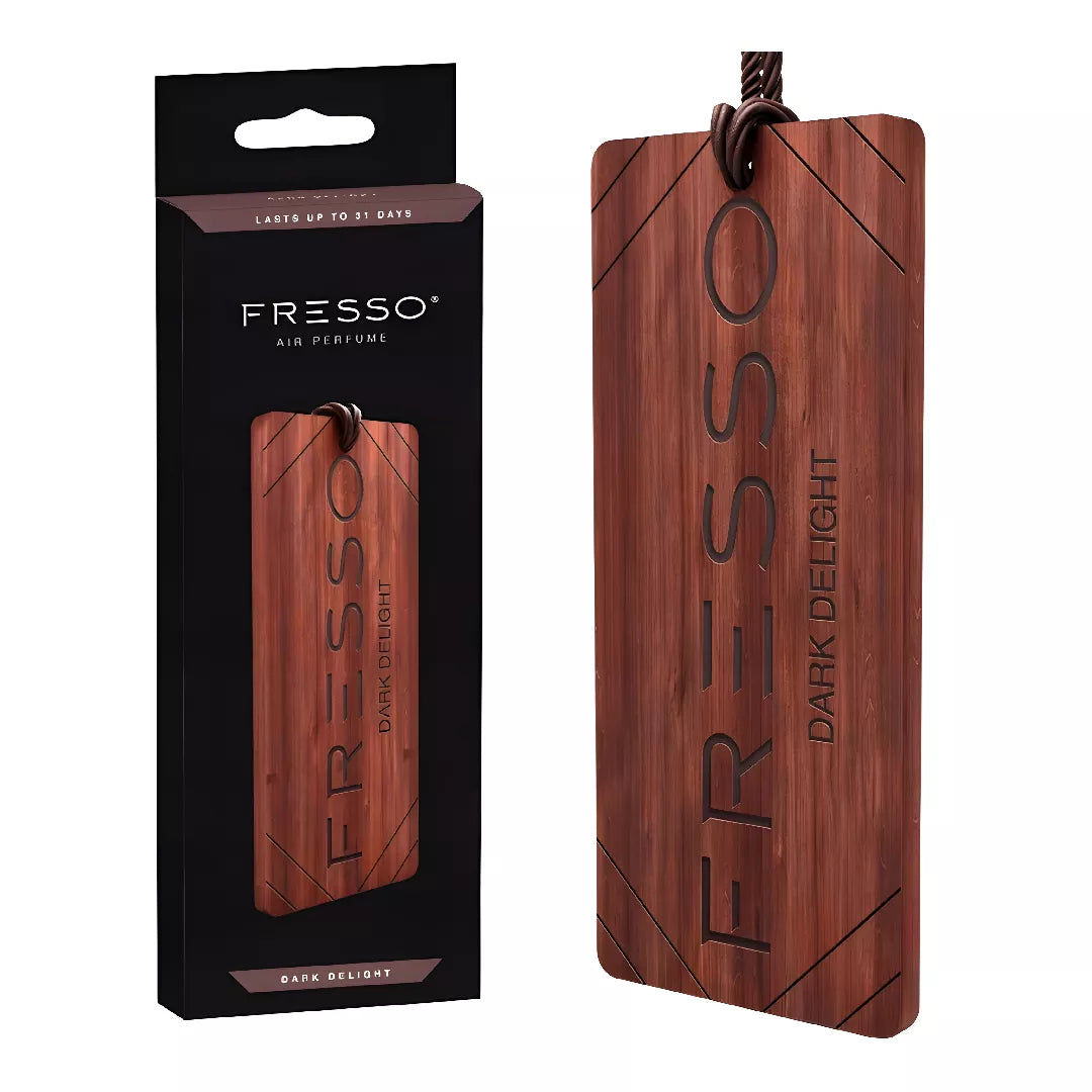 Fresso automobilio kvapas medinė kortelė (dark delight)
