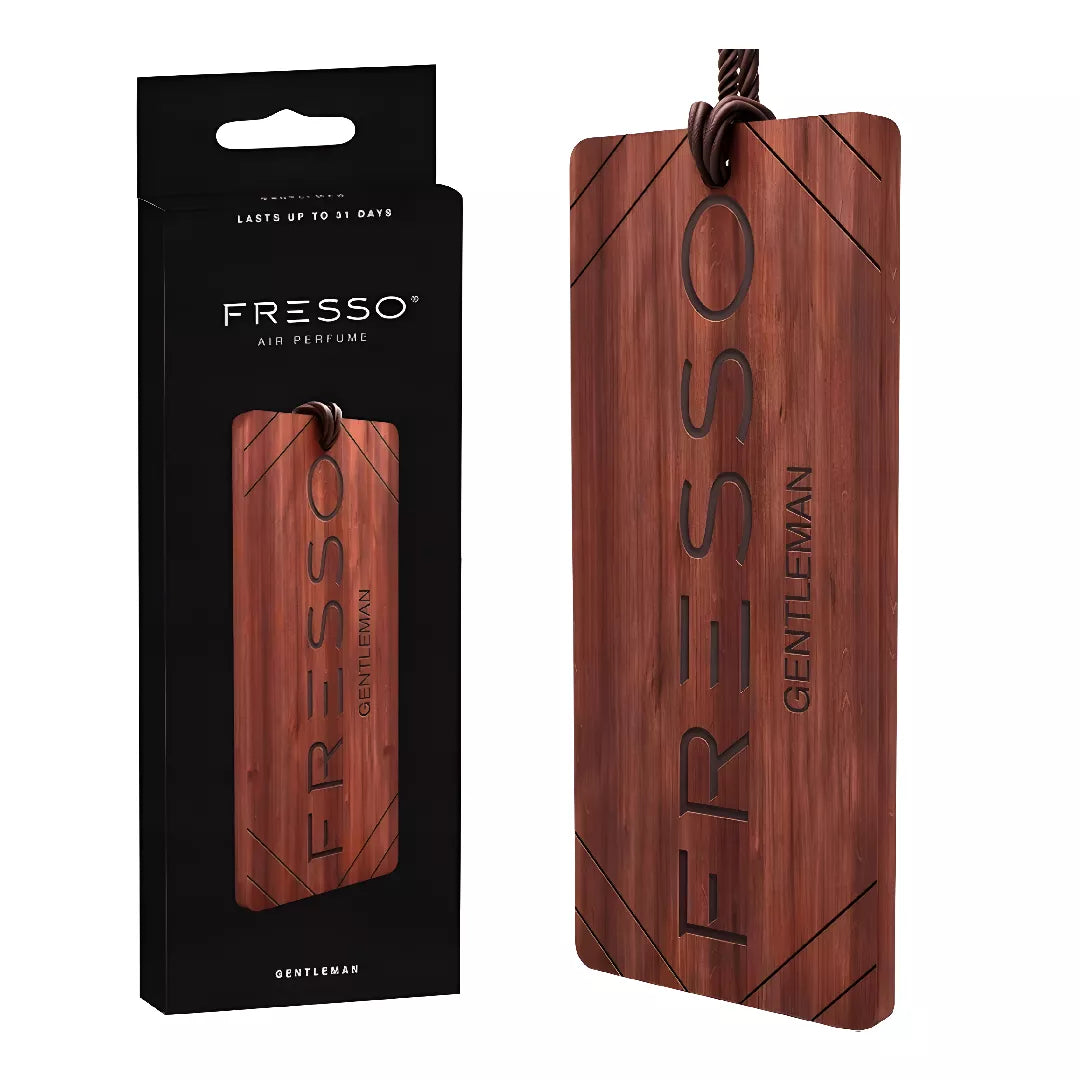 Fresso automobilio kvapas medinė kortelė (gentleman)