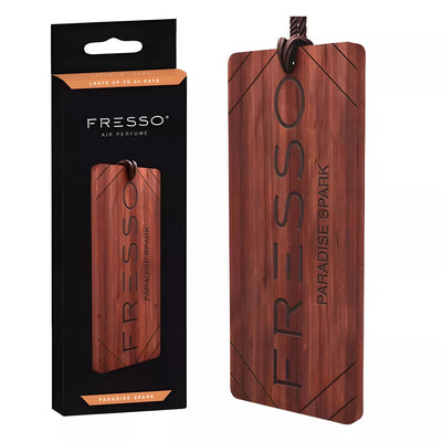 Fresso automobilio kvapas medinė kortelė (paradise spark)