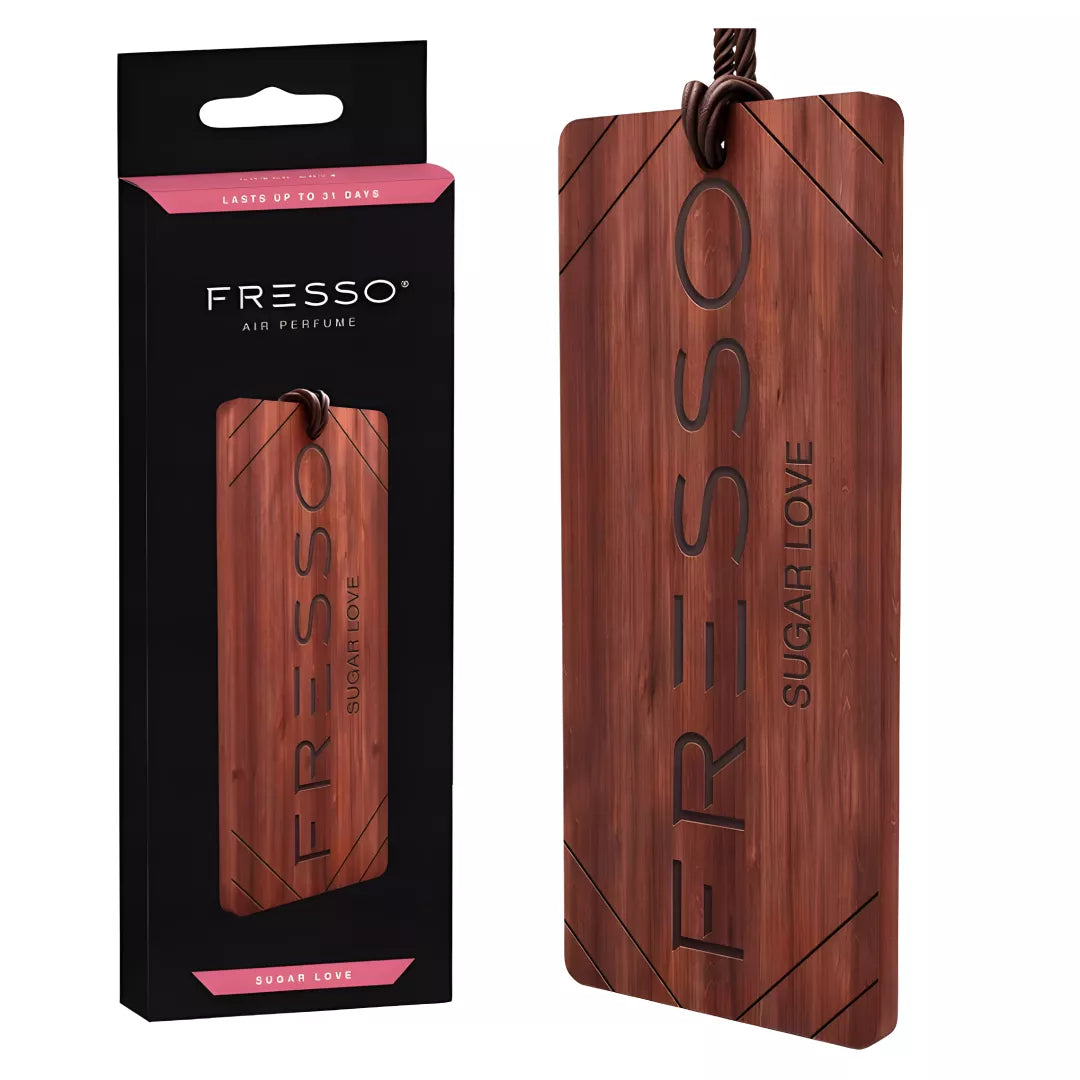 Fresso automobilio kvapas medinė kortelė (sugar love)