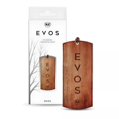 K2 EVOS automobilio kvapas medinė kortelė (BOSS)