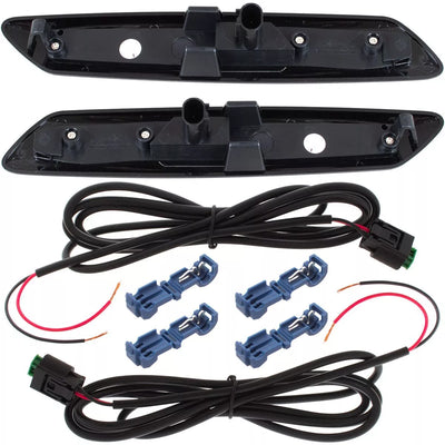 BMW 1 E81 E82 E87 E88 04-13 LED šoninių posūkių žibintų rinkinys SMOKED DYNAMIC, 2 vnt.