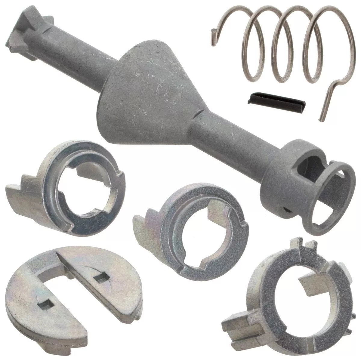 BMW 1 E81 / E82 / E87 / E88 04-13 priekinių durų spynos įdėklų rem. komplektas