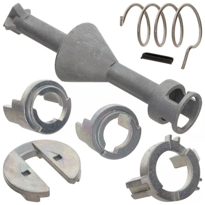 BMW 1 E81 / E82 / E87 / E88 04-13 priekinių durų spynos įdėklų rem. komplektas