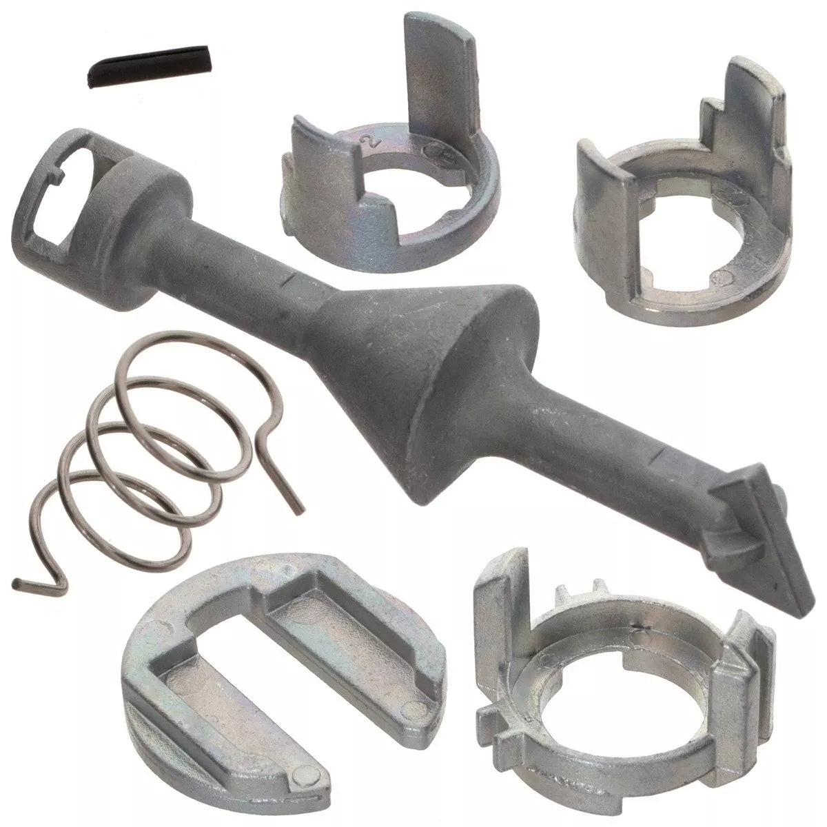 BMW 1 E81 / E82 / E87 / E88 04-13 priekinių durų spynos įdėklų rem. komplektas