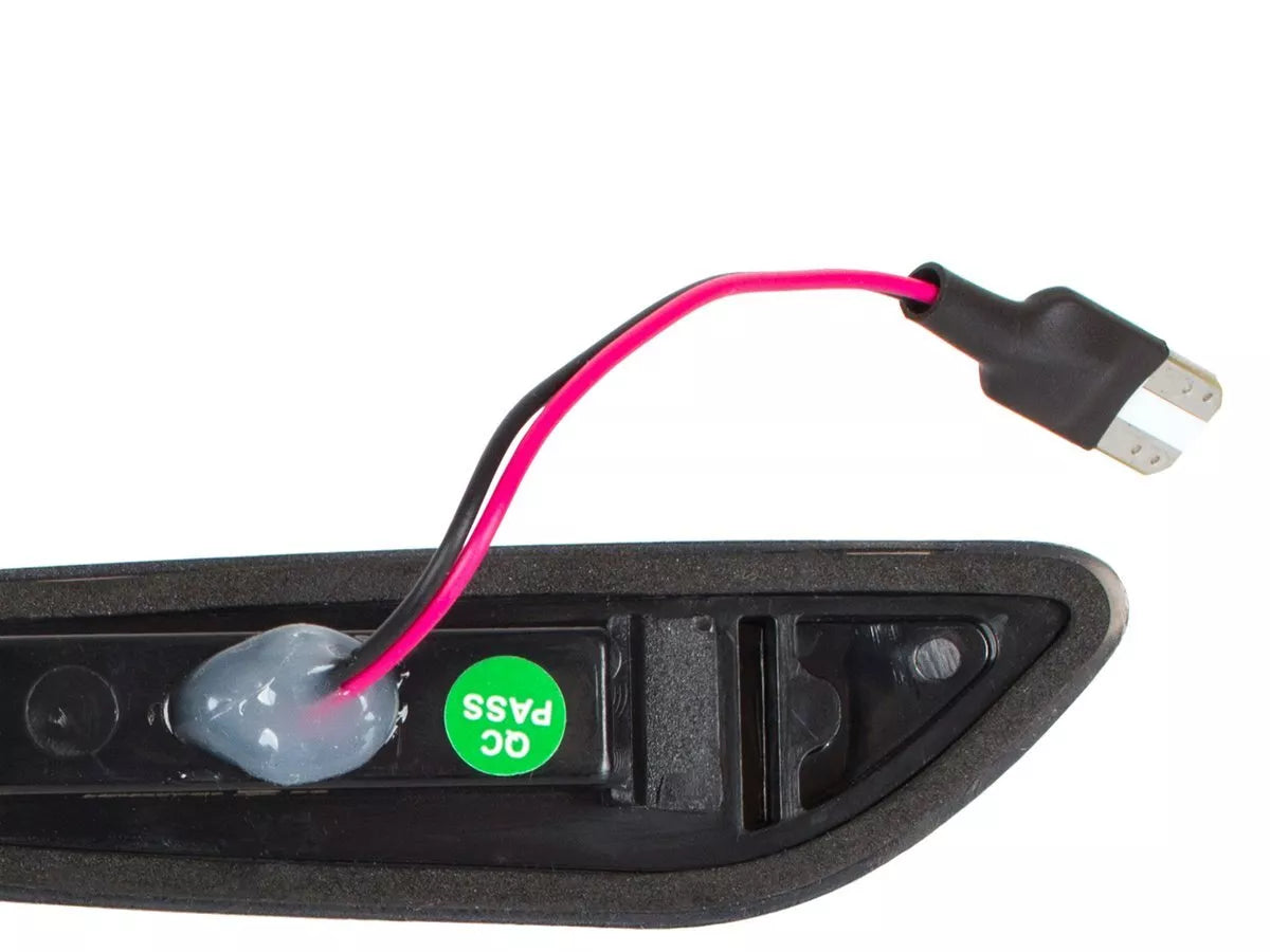 BMW 1 E81 E82 E87 E88 LED šoniniai posūkių žibintai SMOKE REGULAR 2 vnt. komplektas