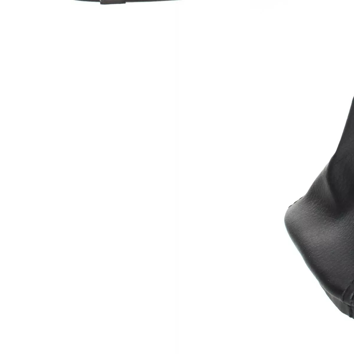 BMW 3 E36 90-00 JUODA EKO ODINĖ pavarų perjungimo svirtis + JUODA gaubto apdaila su rėmu, 5 GREIČIAI