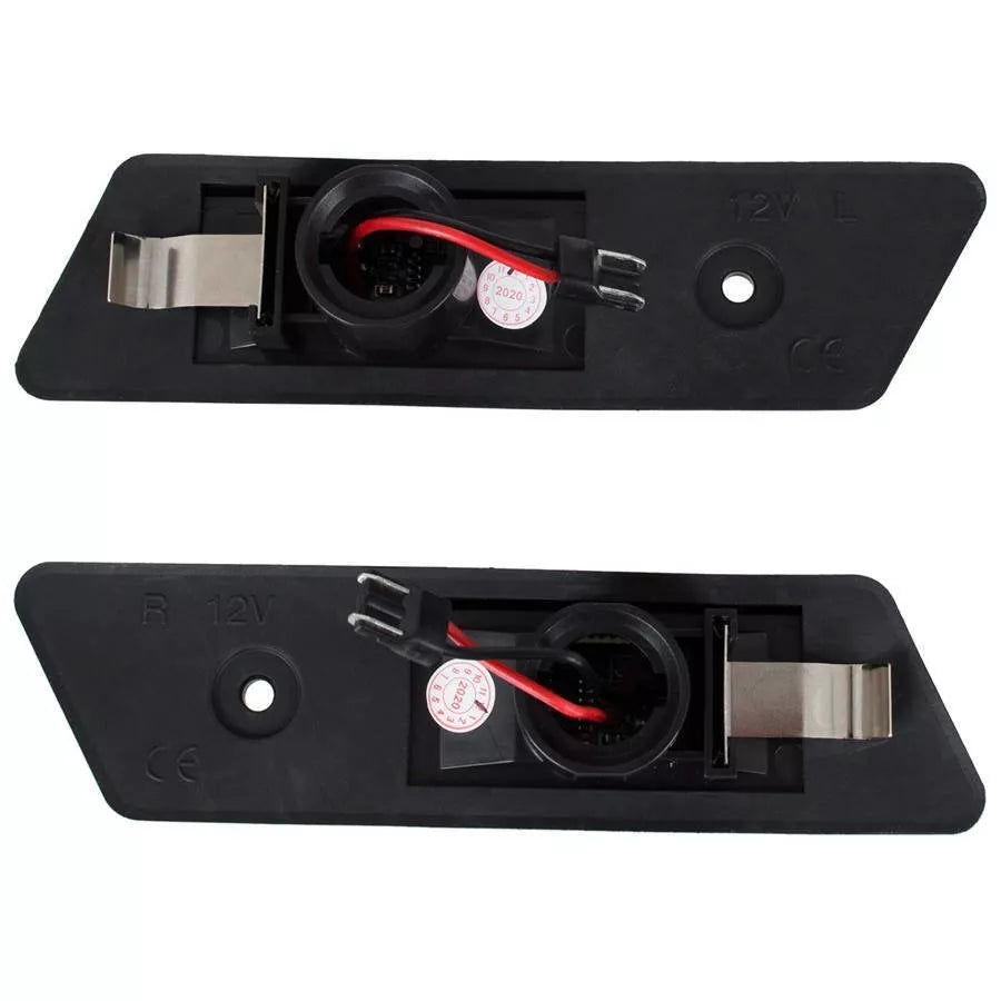 BMW 3 E36 90-96 LED šoninių posūkių žibintų rinkinys SMOKED DYNAMIC, 2 vnt.