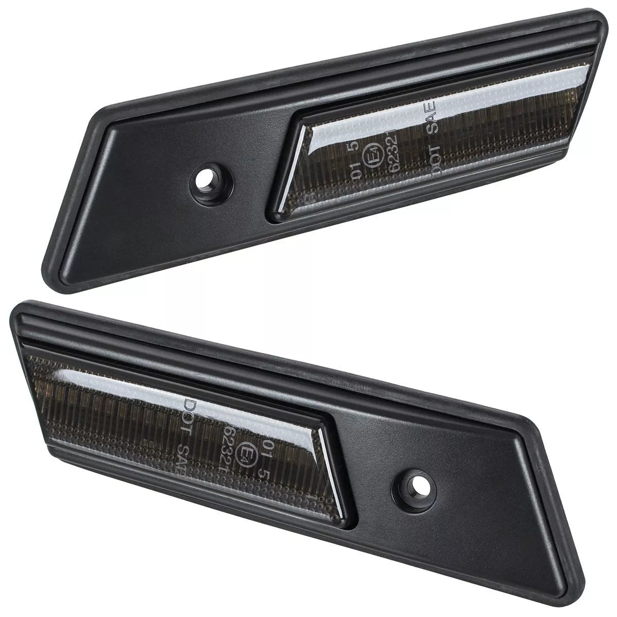 BMW 3 E36 90-96 LED šoninių posūkių žibintų rinkinys SMOKED DYNAMIC, 2 vnt.