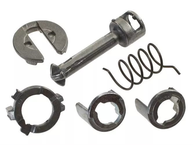 BMW 3 E46 98-05 priekinių kairiųjų = dešiniųjų durų rankenos remonto komplektas 6 dalių 46 mm