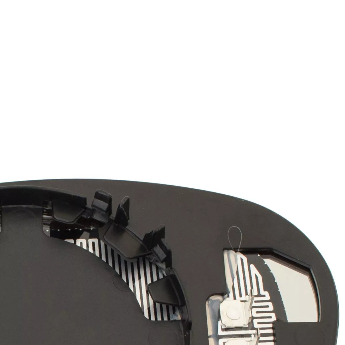 BMW 3 E46 Coupe / Cabrio 99-06 veidrodėlio įdėklas, šildomas, mėlynas, dešinysis