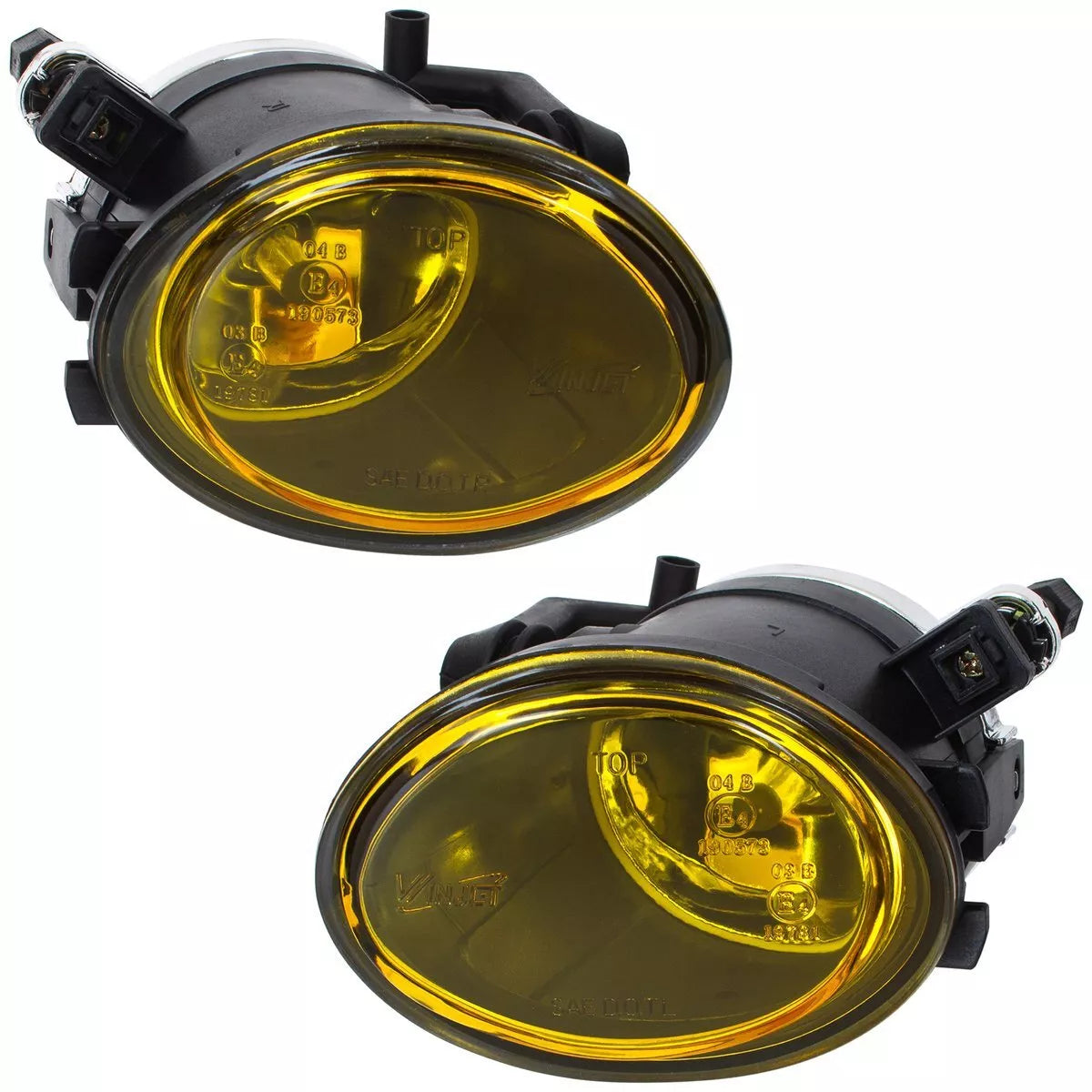 BMW 3 E46 M-Paketas M3 98-04 halogeniniai geltoni kairieji + dešinieji 2 vnt. rinkinys