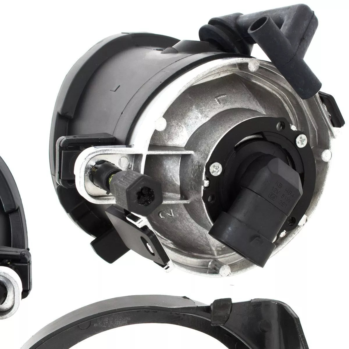 BMW 3 E46 M-Paketas M3 98-04 RŪKYTI halogeniniai žibintai su rėmeliais kairėje ir dešinėje 4 vnt. komplektas