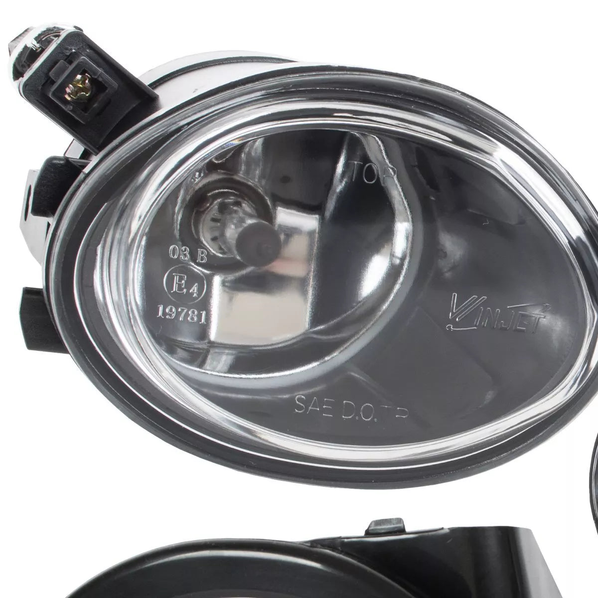 BMW 3 E46 M-Paketas M3 98-04 halogeniniai žibintai su rėmeliais kairėje ir dešinėje (4 vnt.) komplektas