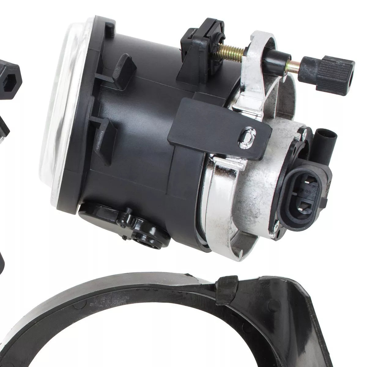 BMW 3 E46 M-Paketas M3 98-04 halogeniniai žibintai su rėmeliais kairėje ir dešinėje (4 vnt.) komplektas