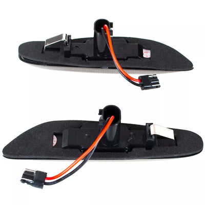 BMW 3 E46 LED šoninių posūkių žibintų rinkinys „Smoked Dynamic“, 2 vnt.