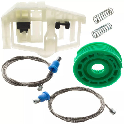 BMW 3 E90 E91 05-12 kairiojo galinio elektrinio lango pakėlėjo remonto komplektas