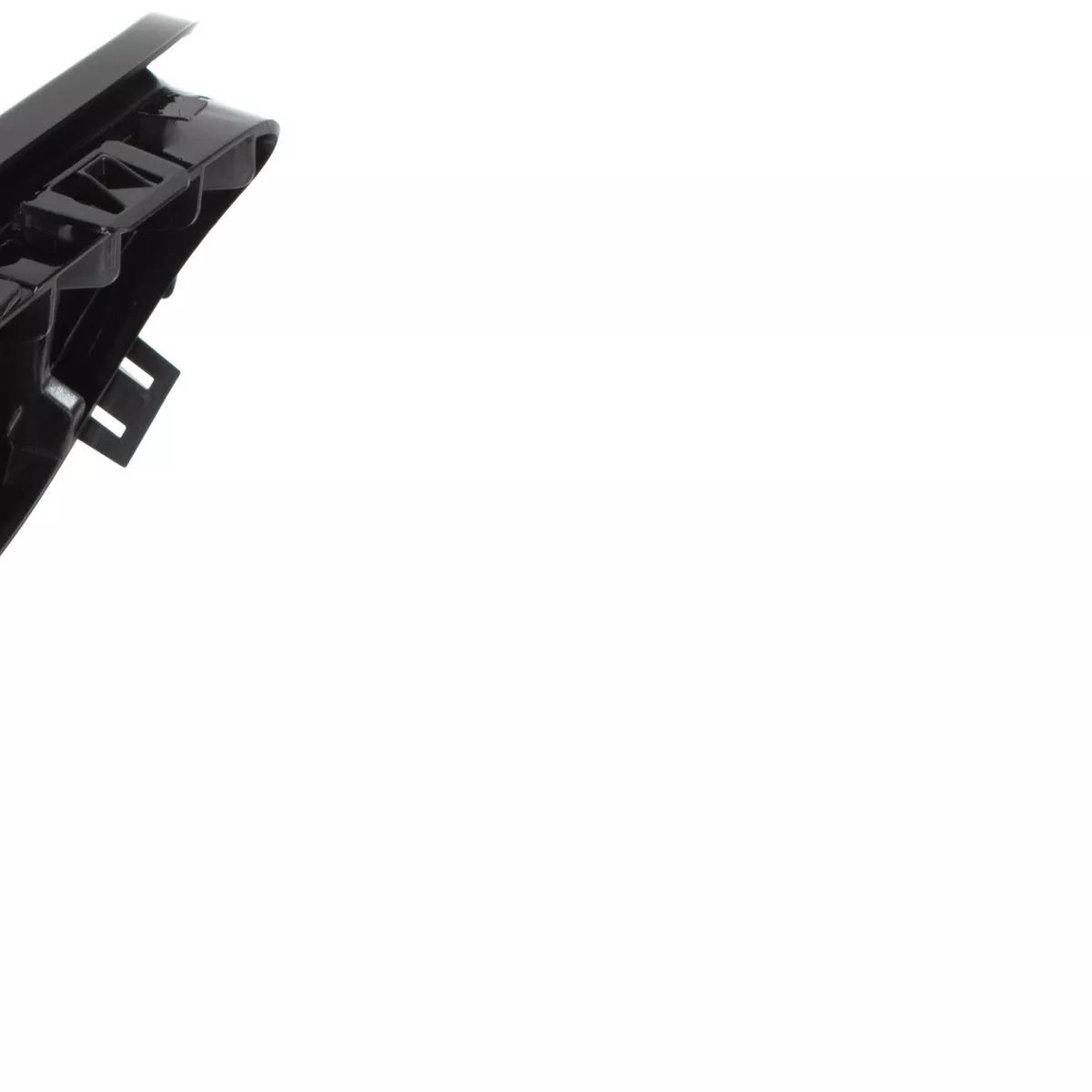 BMW 3 E90 / E91 09-13 SEDANAS / UNIVERSALAS grotelių tarp žibintų kairė ir dešinė komplektas JUODOS BLIZGIOS DVIGUBOS JUOSTELĖS