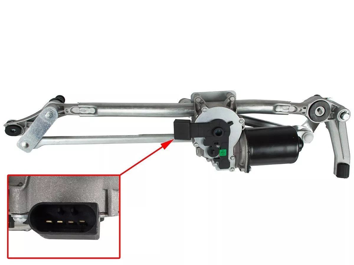 BMW 3 E90 E91 E92 E93 04-13 priekinio valytuvo mechanizmas + variklis