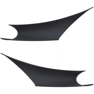 BMW 3 F34 13-15 priekinių durelių vidinės rankenos dangtelio kairė ir dešinė komplektas