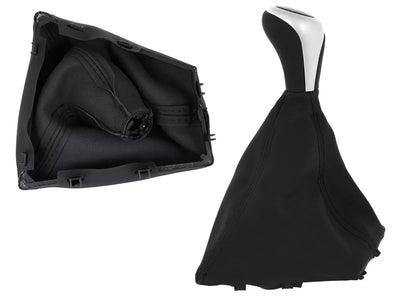 BMW 3 F34 Gran Turismo 2012- JUODA / SIDABRINĖ 6 GREIČIŲ PAVARŲ PERJUNGIMO RANKENĖLĖ + TARPINĖ