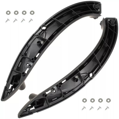 BMW 4 F32 F33 F82 F83 12-19 vidaus durų rankenėlės JUODA priekinė kairė + dešinė 2 vnt. komplektas