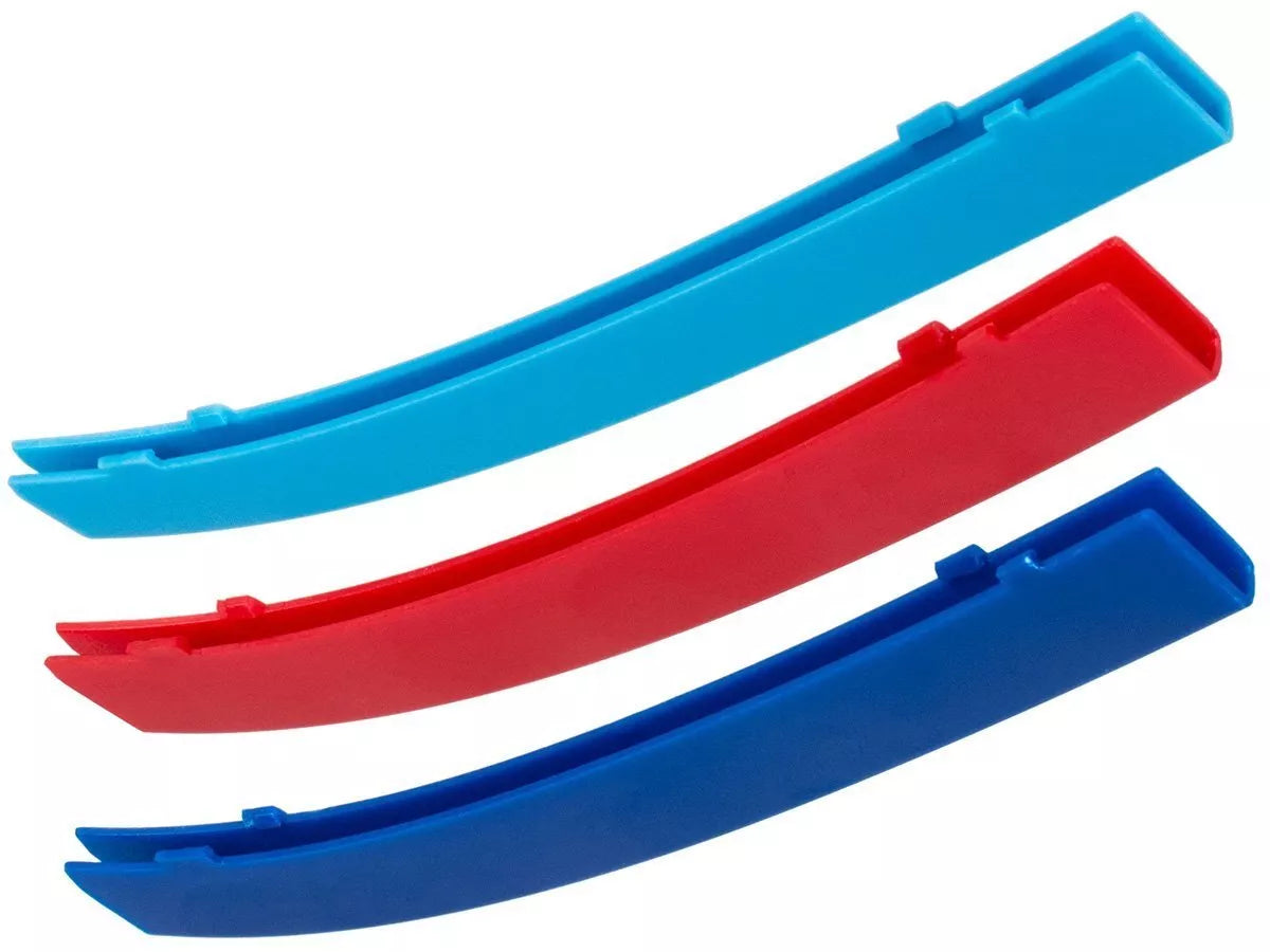 BMW 5 E39 95-03 grotelių dangteliai M-PAKETAS 3 vnt. RINKINYS