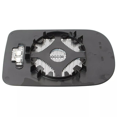 BMW 5 E39 96-04 veidrodėlio įdėklas šildomas mėlynas kairysis