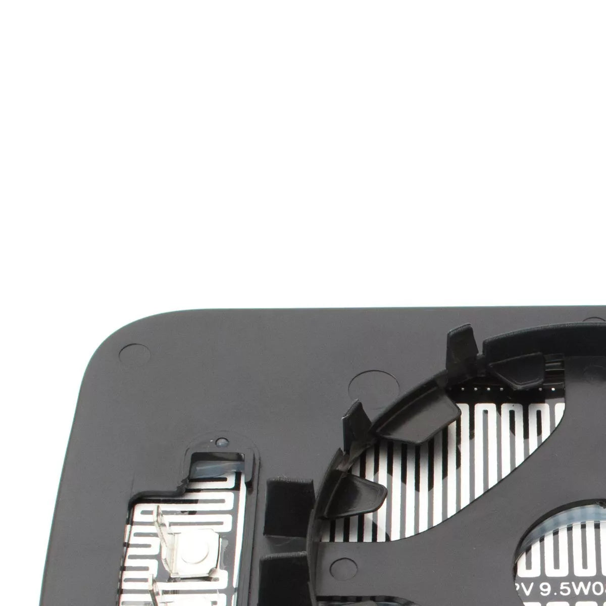 BMW 5 E39 96-04 veidrodėlio įdėklas šildomas mėlynas kairysis