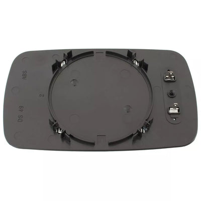 BMW 5 E39 96-04 veidrodėlio įdėklas šildomas mėlynas dešinysis