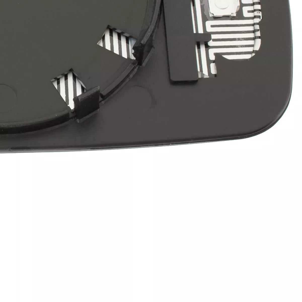 BMW 5 E39 97-04 veidrodėlio įdėklas, šildomas, mėlynas, kairė = dešinė