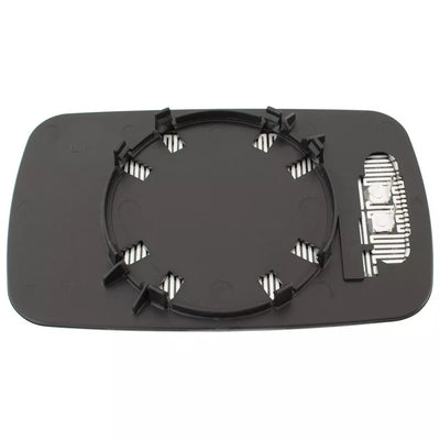 BMW 5 E39 97-04 veidrodėlio įdėklas, šildomas, mėlynas, kairė = dešinė