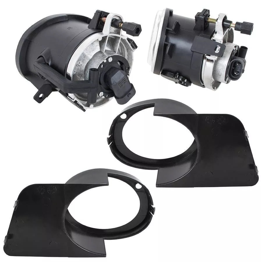 BMW 5 E39 M-Paketas M3 96-03 halogeniniai žibintai su rėmeliais kairėje ir dešinėje (4 vnt.) komplektas