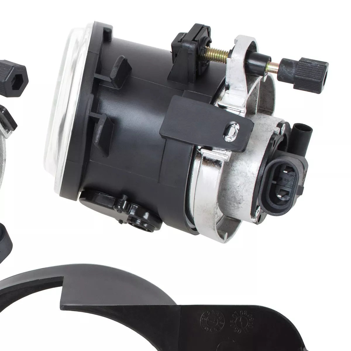 BMW 5 E39 M-Paketas M3 96-03 halogeniniai žibintai su rėmeliais kairėje ir dešinėje (4 vnt.) komplektas