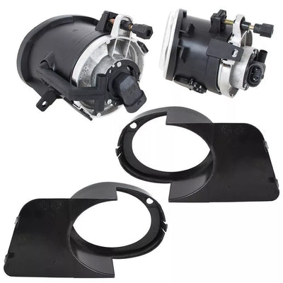 BMW 5 E39 M-Paketas M3 96-03 halogeniniai žibintai su rėmeliais kairėje ir dešinėje (4 vnt.) komplektas