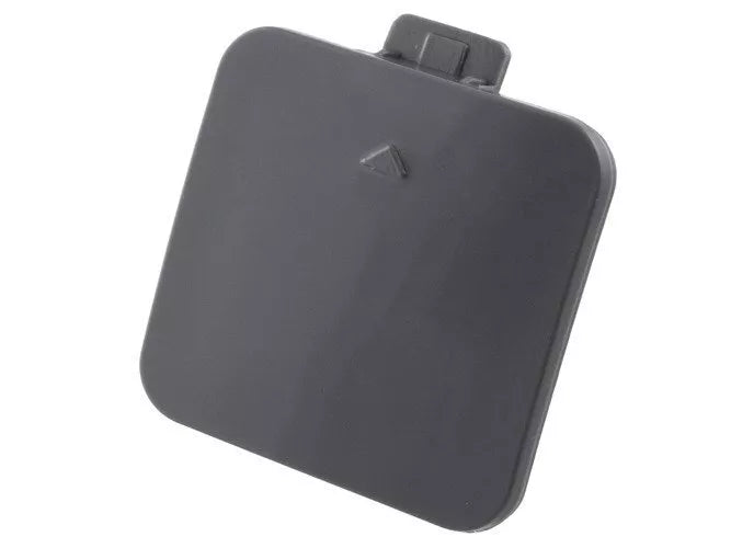 BMW 5 E60 03-07 vilkimo kablio dangtelis priekiniame bamperyje, pilkas