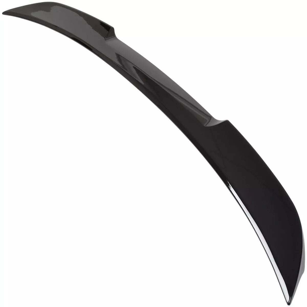 BMW 5 E60 04-11 galinis stogo spoileris - bagažinės dangčio eleronas BLIZGIUS JUODAS M4