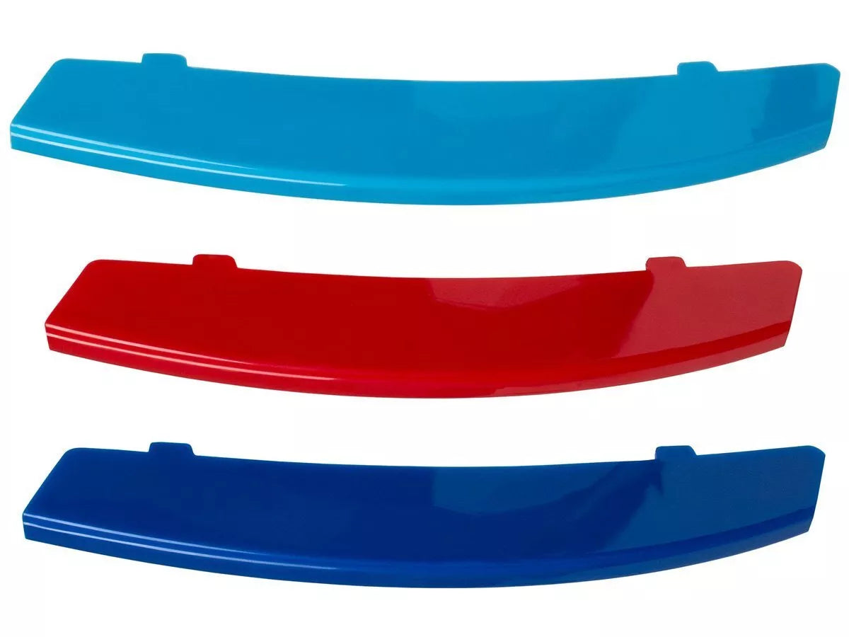 BMW 5 E60 / E61 03-10 grotelių dangteliai M-PAKETAS 3 vnt. RINKINYS