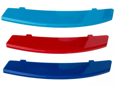 BMW 5 E60 / E61 03-10 grotelių dangteliai M-PAKETAS 3 vnt. RINKINYS