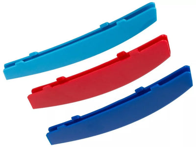 BMW 5 E60 / E61 03-10 grotelių dangteliai M-PAKETAS 3 vnt. RINKINYS