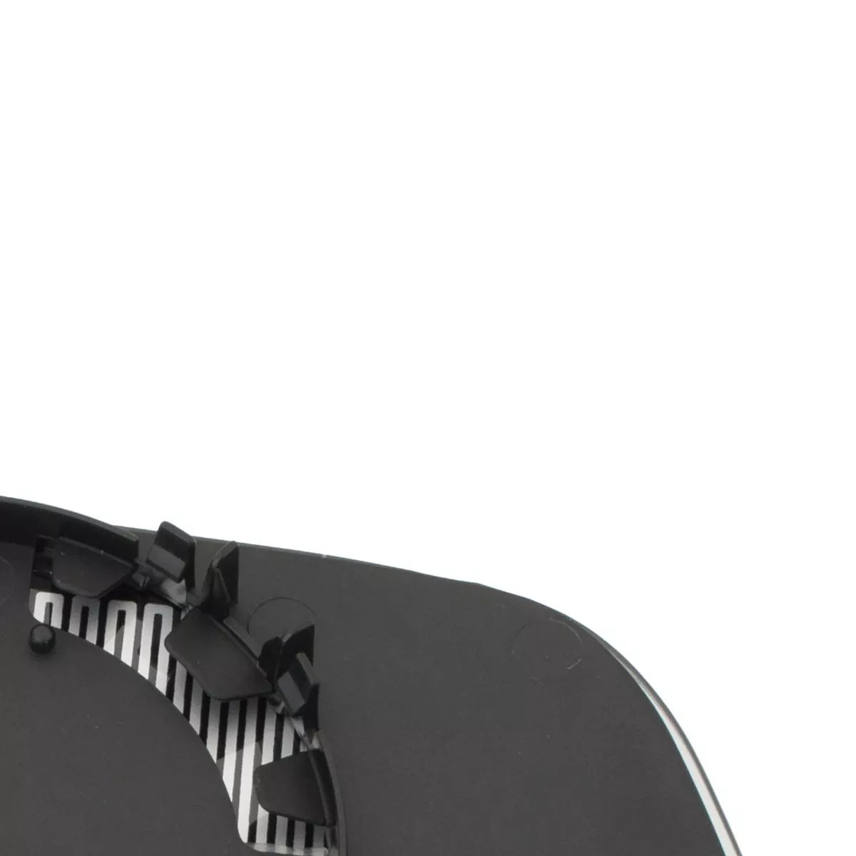 BMW 5 E60 / E61 03-10 veidrodėlio įdėklas šildomas mėlynas kairysis