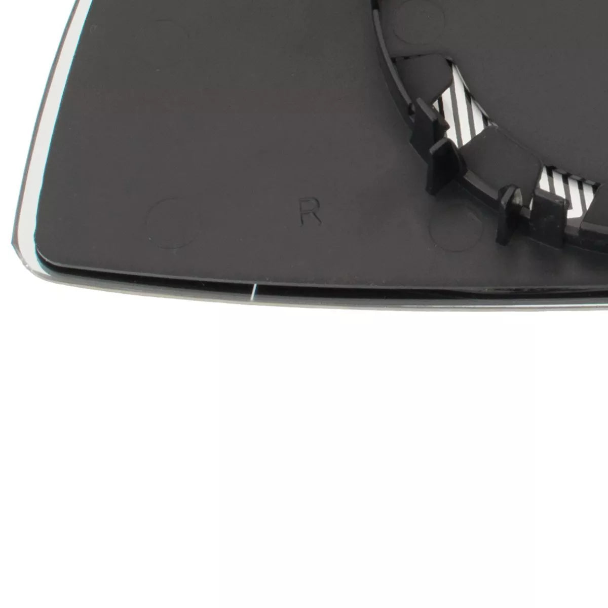 BMW 5 E60 / E61 03-10 veidrodėlio įdėklas šildomas mėlynas dešinysis