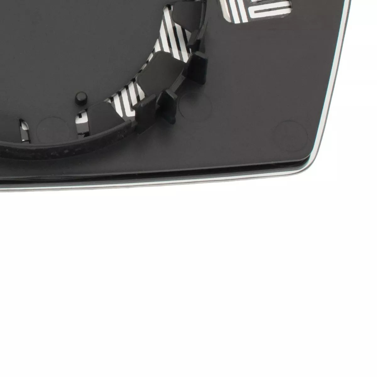 BMW 5 E60 / E61 03-10 veidrodėlio įdėklas šildomas mėlynas dešinysis