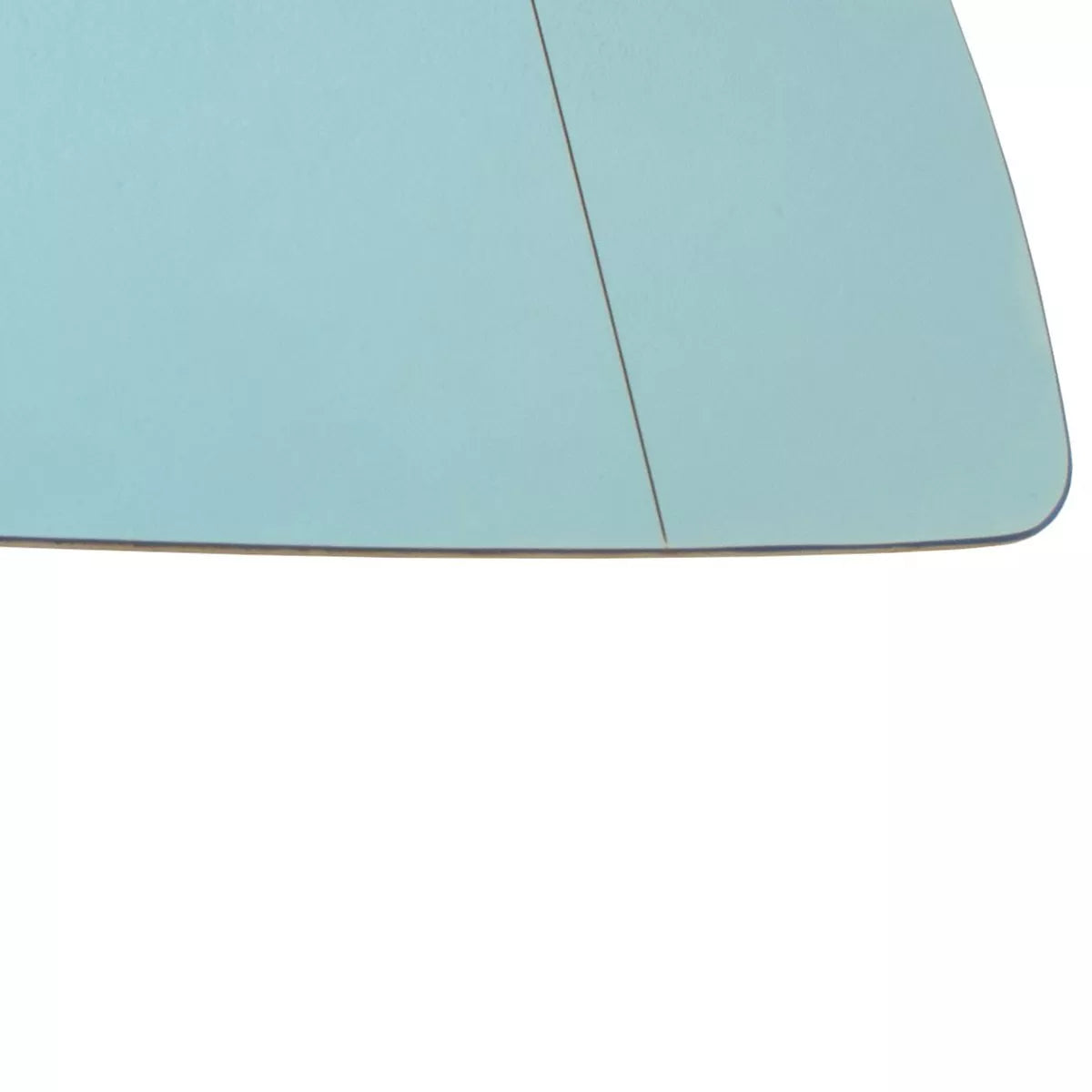 BMW 5 E60 / E61 03-10 veidrodėlio įdėklas šildomas mėlynas dešinysis