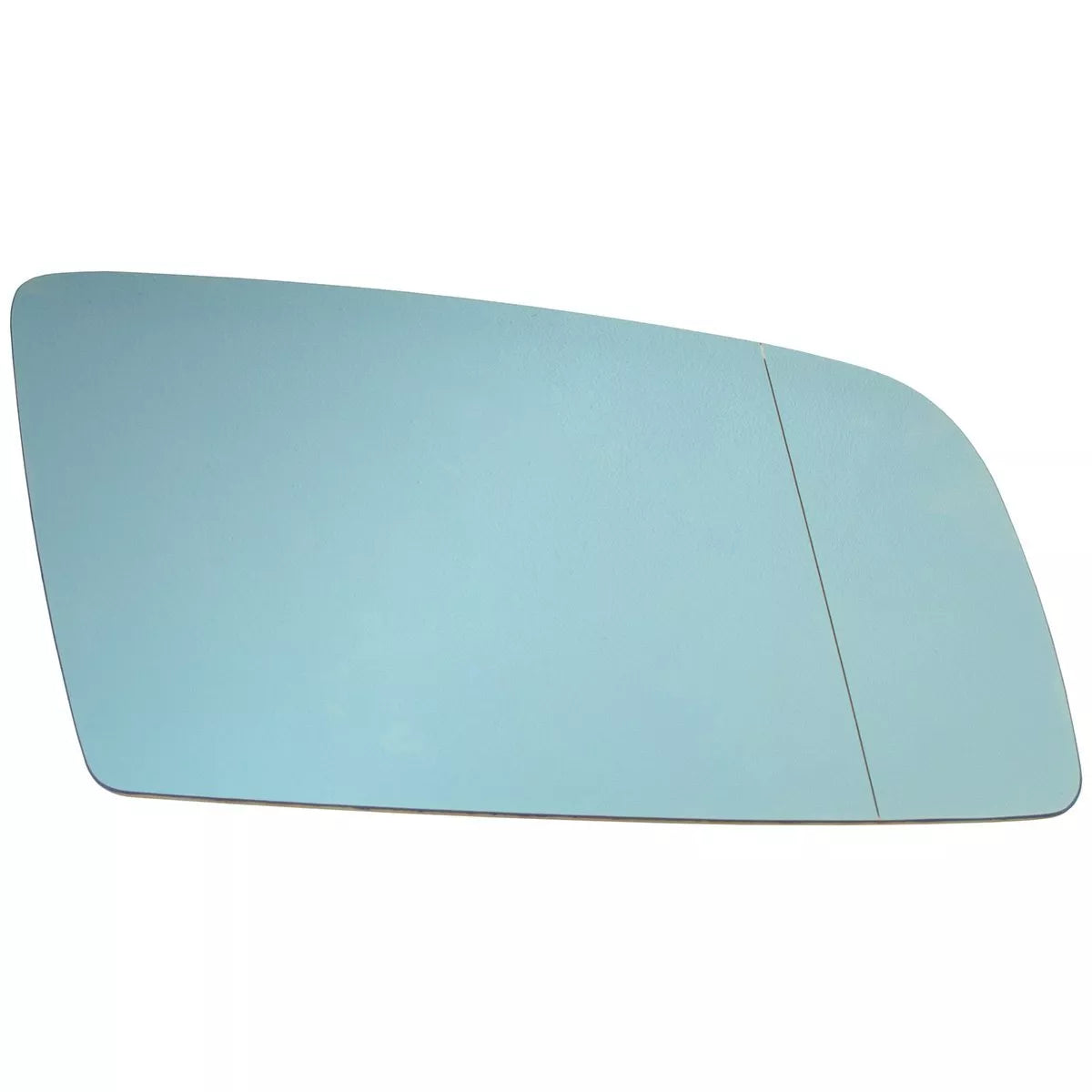 BMW 5 E60 / E61 03-10 veidrodėlio įdėklas šildomas mėlynas dešinysis