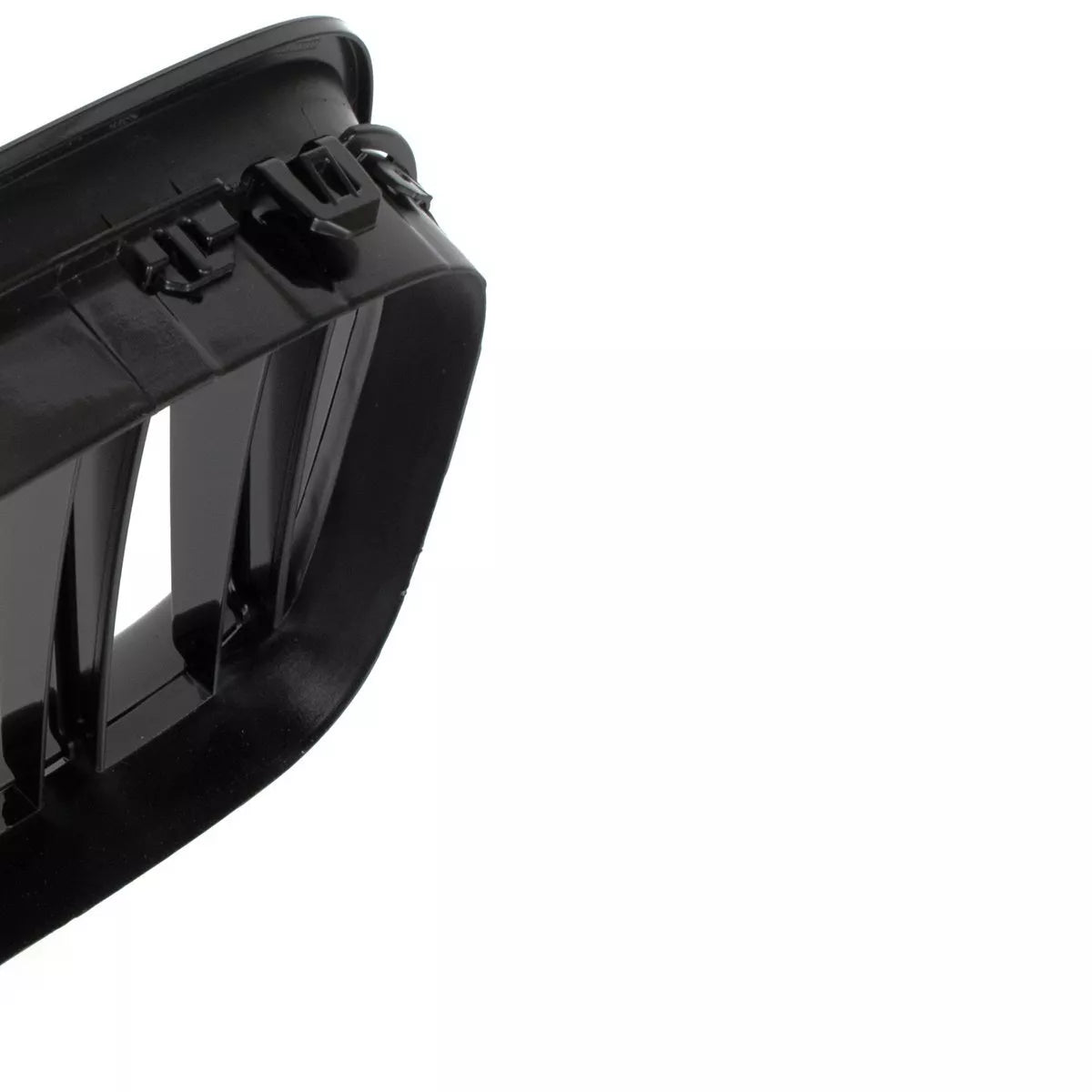 BMW 5 F07 GT 09-17 grotelių tarp žibintų kairė ir dešinė komplektas JUODAS BLIZGIUS DVIGUBAS JUOSTELIS