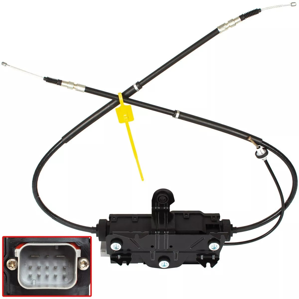 BMW 5 F07 GT 09-17 elektrinis rankinio stabdžio mechanizmas su trosais KPL