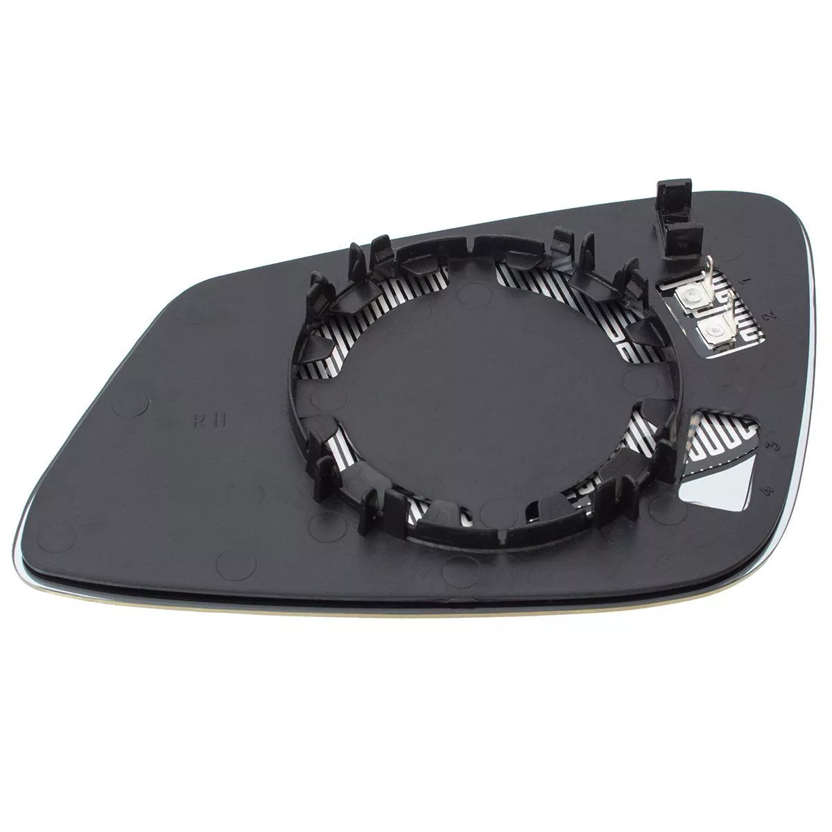 BMW 5 F07 Gran Turismo 2012- Šildomas mėlynas veidrodėlio įdėklas dešinėje