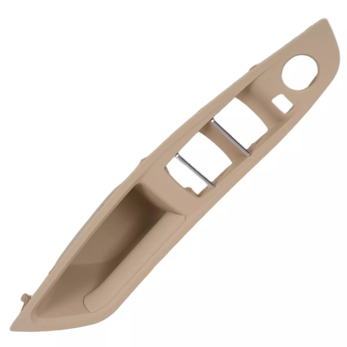 BMW 5 F10 F11 09-17 smėlio spalvos vidinė durų rankena priekinė kairė 1 skylė