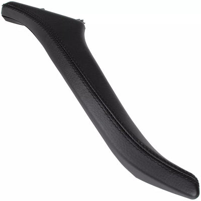 BMW 5 F10 F11 09-17 JUODA ODINĖ vidaus durų rankena priekinė = galinė dešinėje